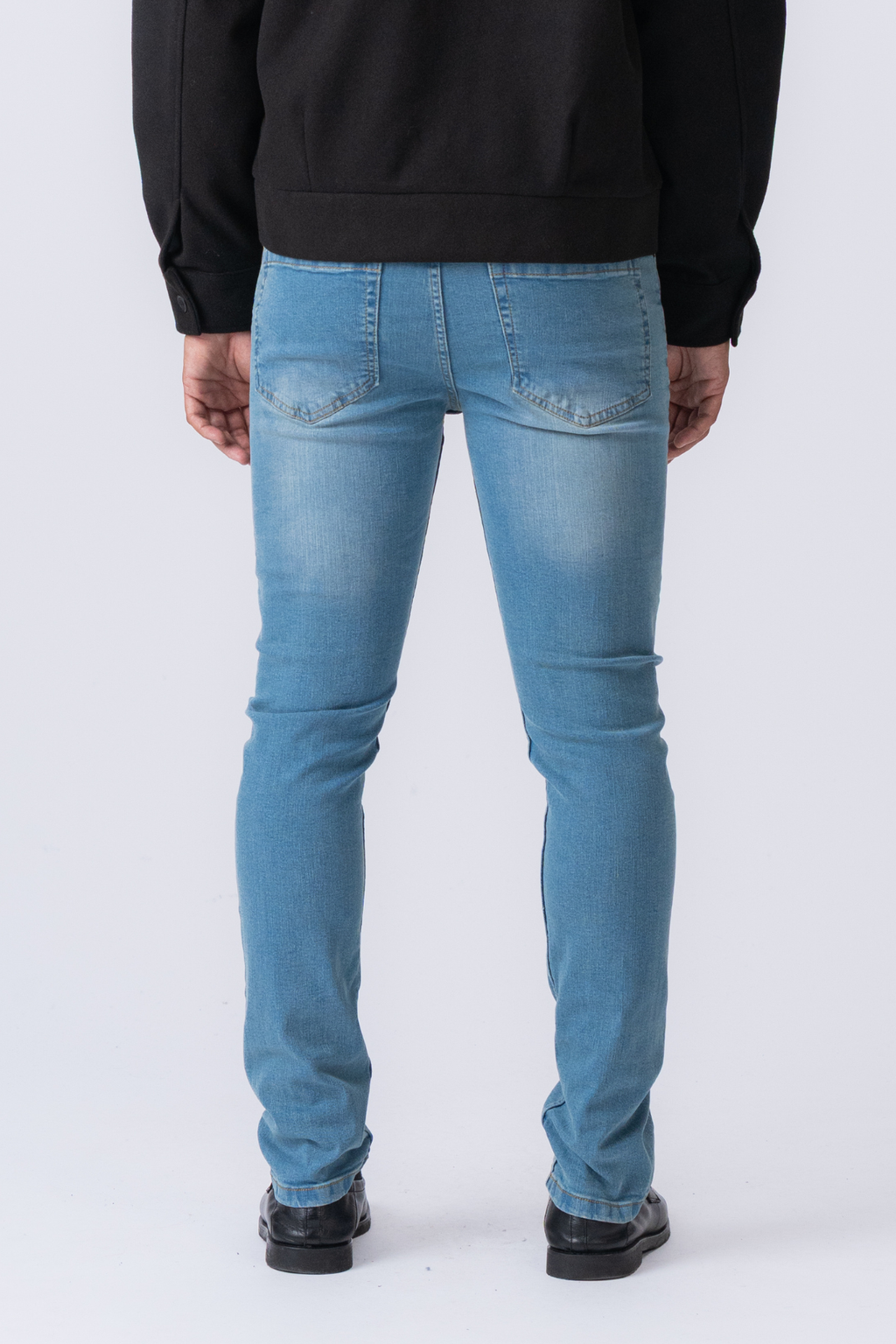 Performance Jeans (Slim) - Ljusblå Denim