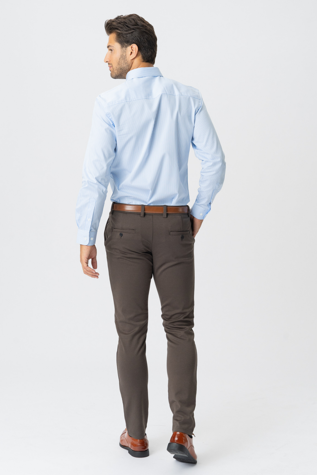 Performance Pants - Mörkbrun