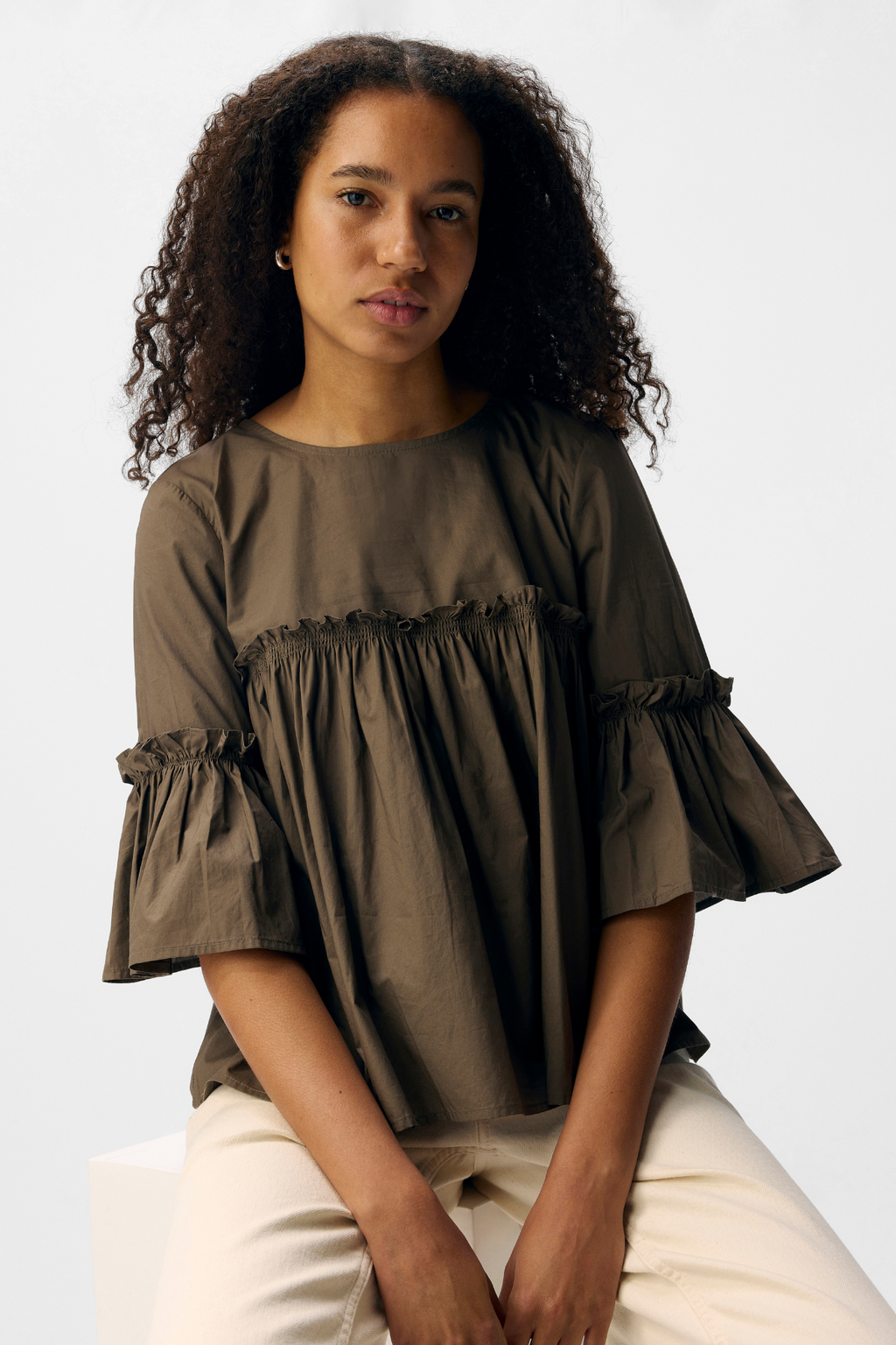 Önskhals Top - Morel