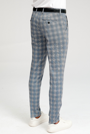 Performance Pants - Blå Tärnade (Limited)