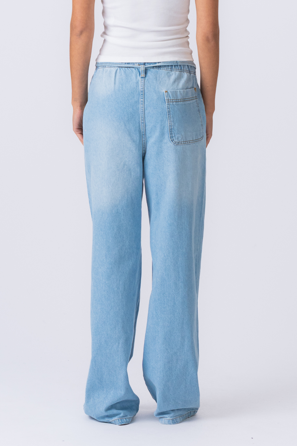 Nicole Baggy Jeans - Blå