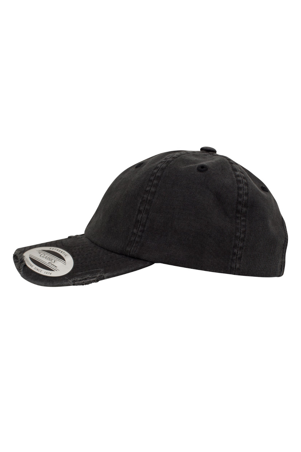 Low Profile Destroyed Cap - Svart
