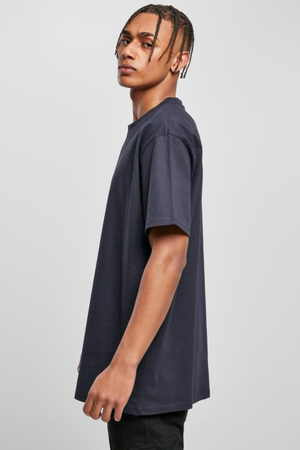 Heavy Oversized T-shirt - Marinblå
