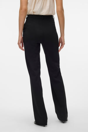 Zamira Slim Straight Pants - Svart