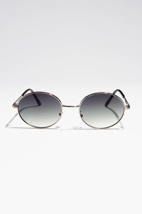 Damian Sunglasses - Silver/Svart