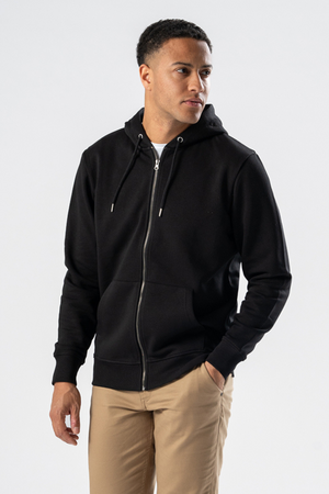 Zip Hoodie - Svart