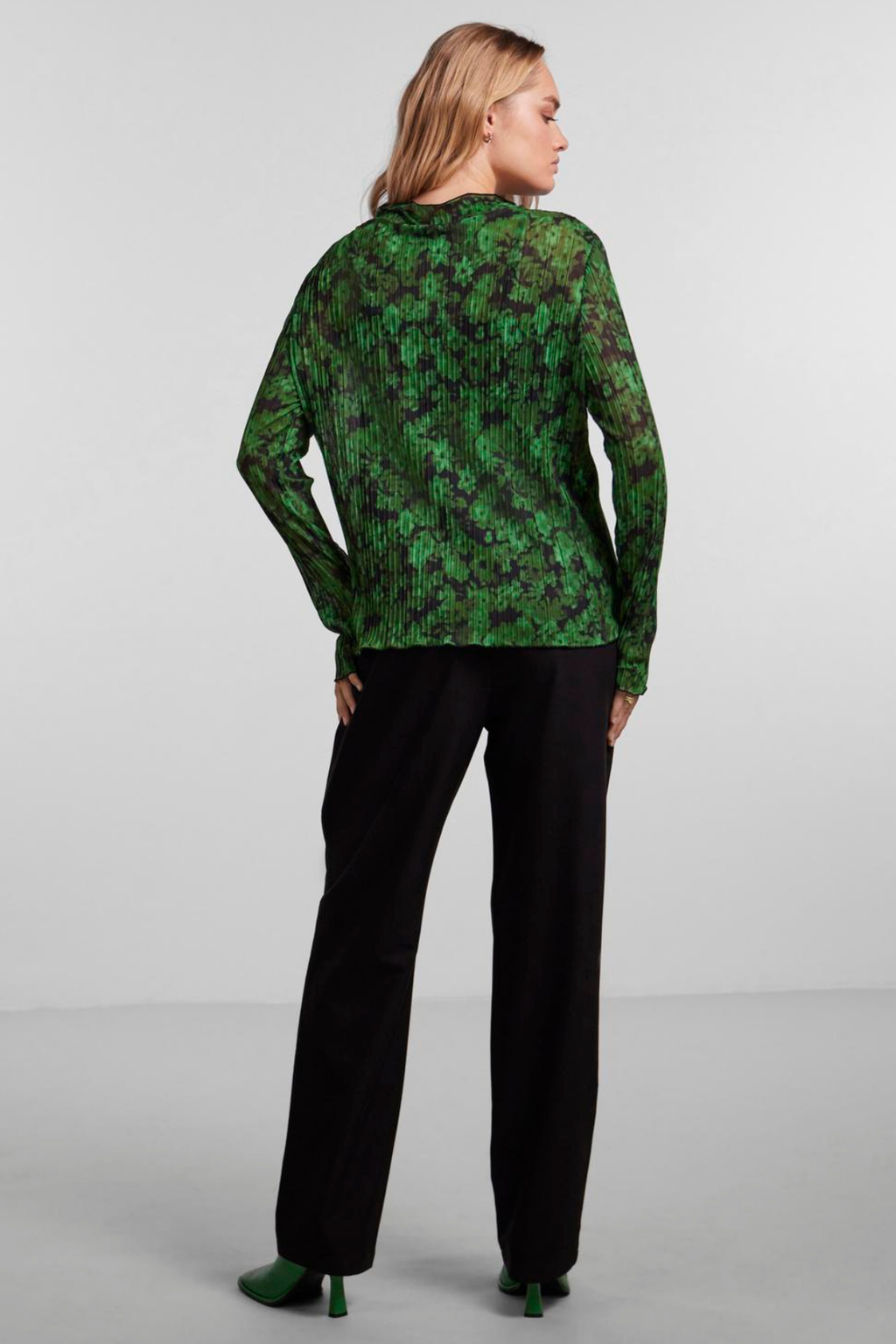 Noabelle Blus - Irish Green
