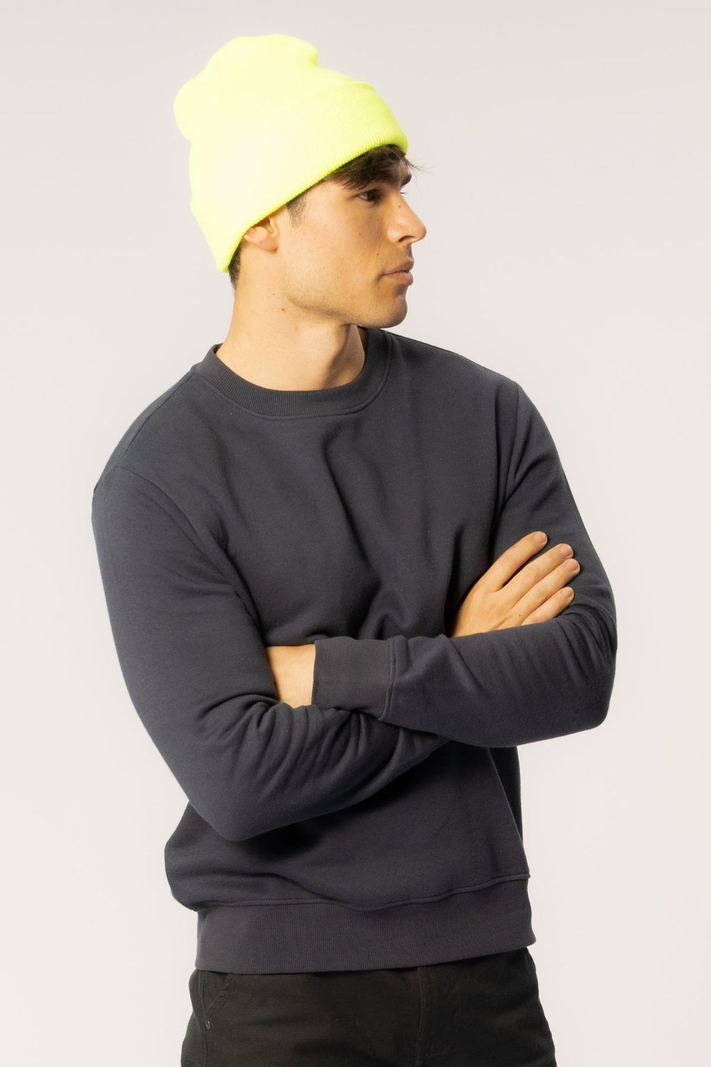Classic beanie - Ljus gul
