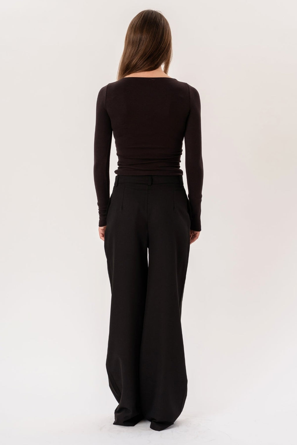 Rosalie Wide Pants - Svart