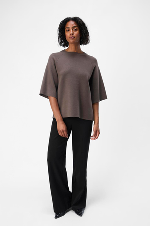 Reynard 2/4 Stickad Pullover - Morel