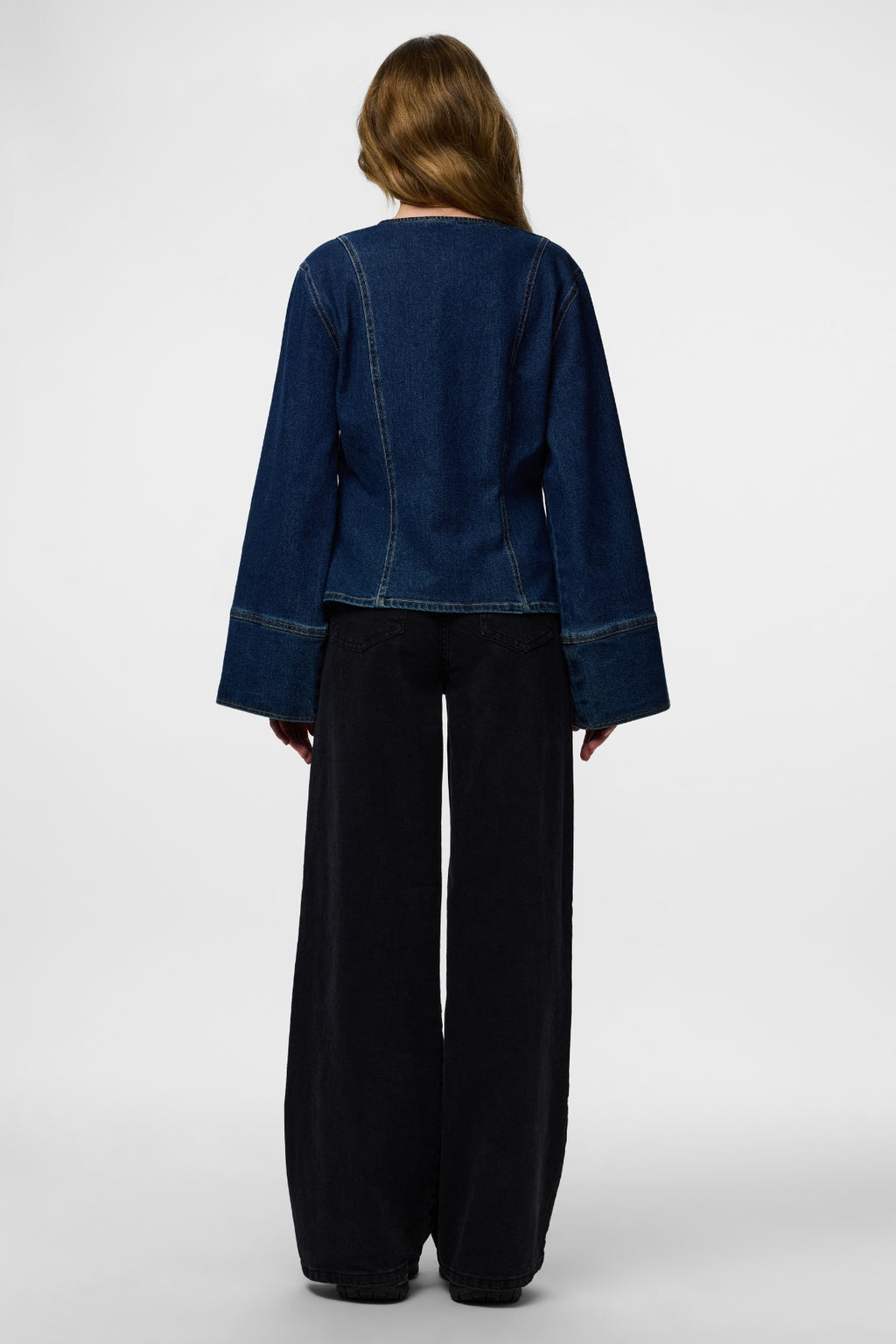 Flora Denimskjorta - Mörkblå Denim