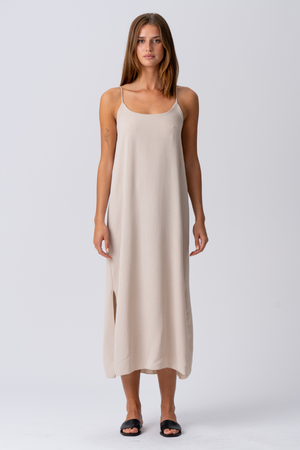 Alicia klänning - Beige