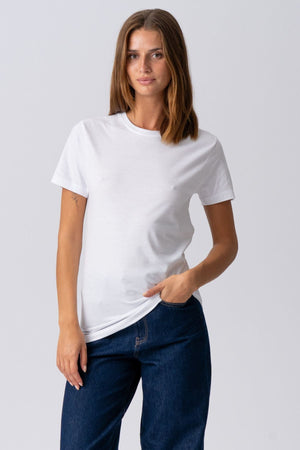 Boyfriend Tee - Vit (FS)