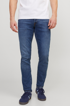 Glenn Stretchjeans - Blå denim (Slim fit)