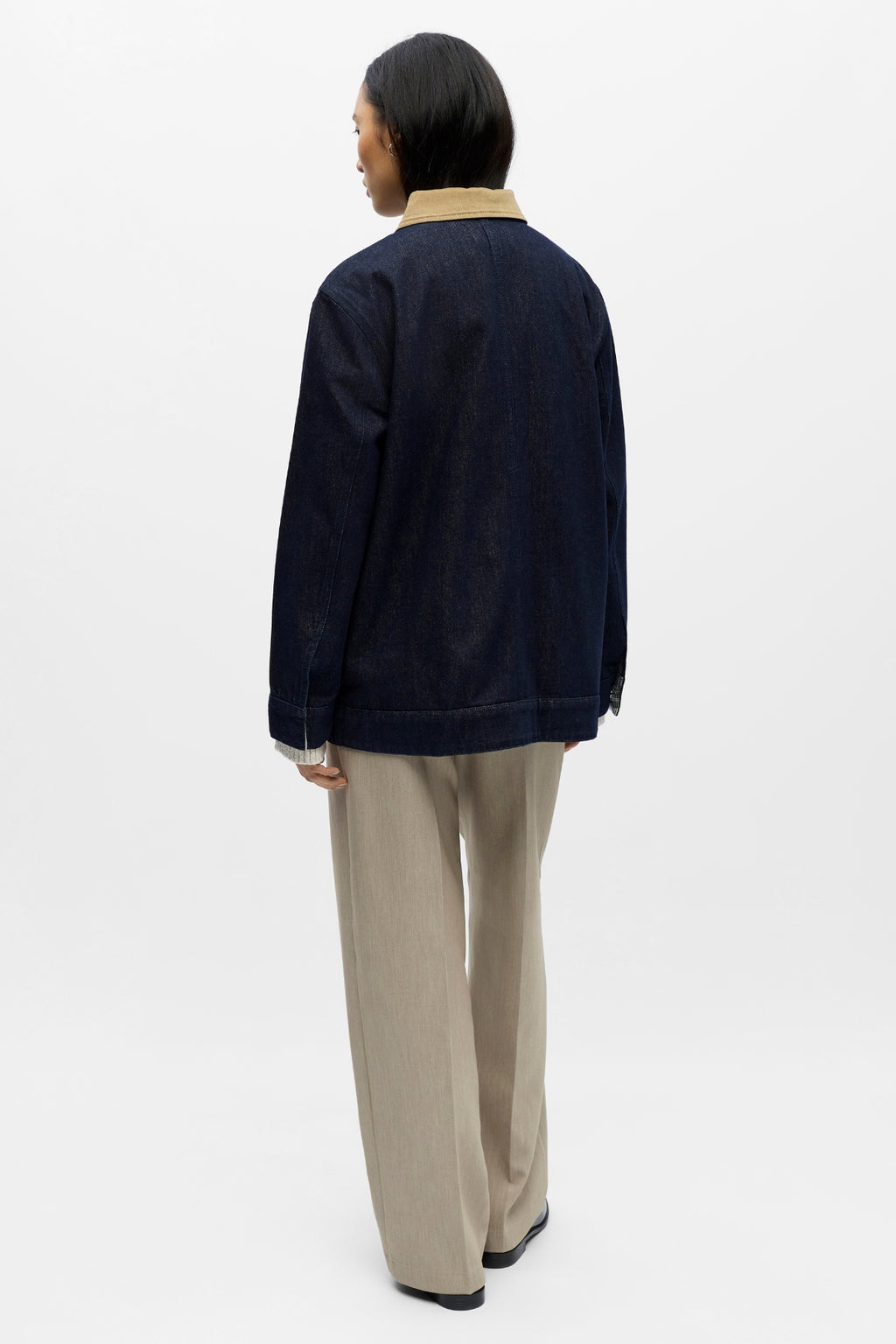 Sirenna Jeansjacka - Mörkblå Denim