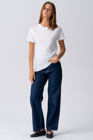Boyfriend Tee - Vit