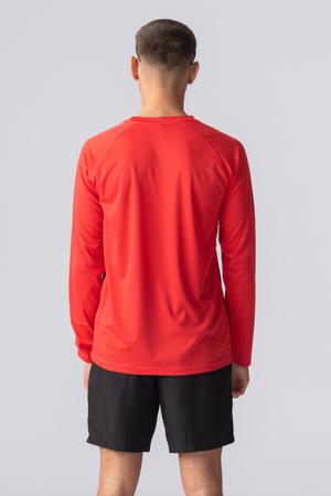 Långärmad  Gym Tee - Röd