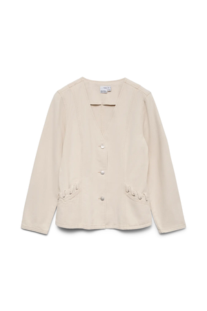 Leva String Ecru Denimjacka - Ecru