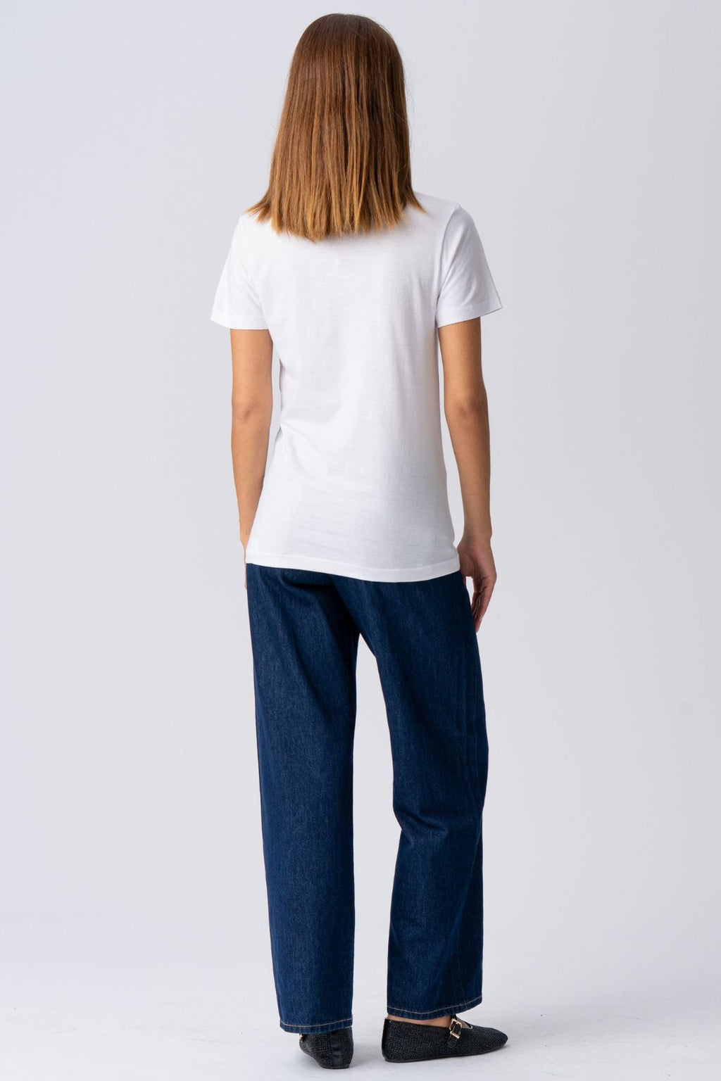 Boyfriend Tee - Vit