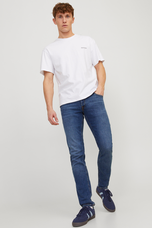 Glenn Stretchjeans - Blå denim (Slim fit)