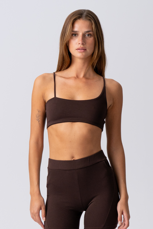 Alisa Mini Topp - Brun
