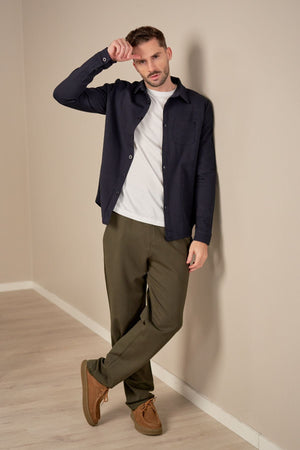 Performance Pants Wide - Armégrön