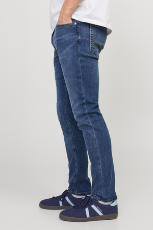 Glenn Stretchjeans - Blå denim (Slim fit)