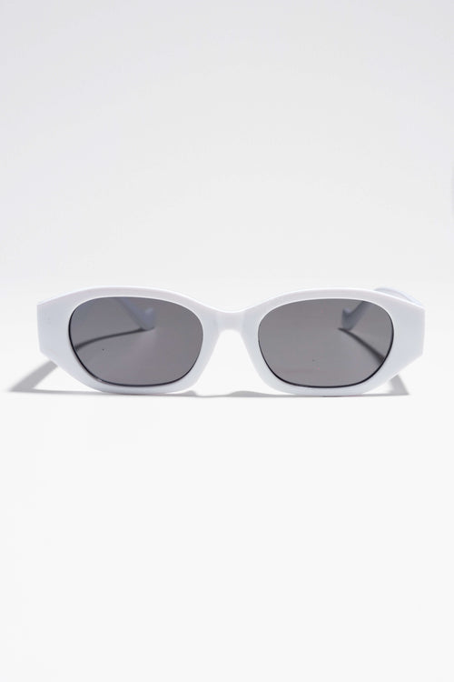 Cathy Sunglasses - Vit/Svart