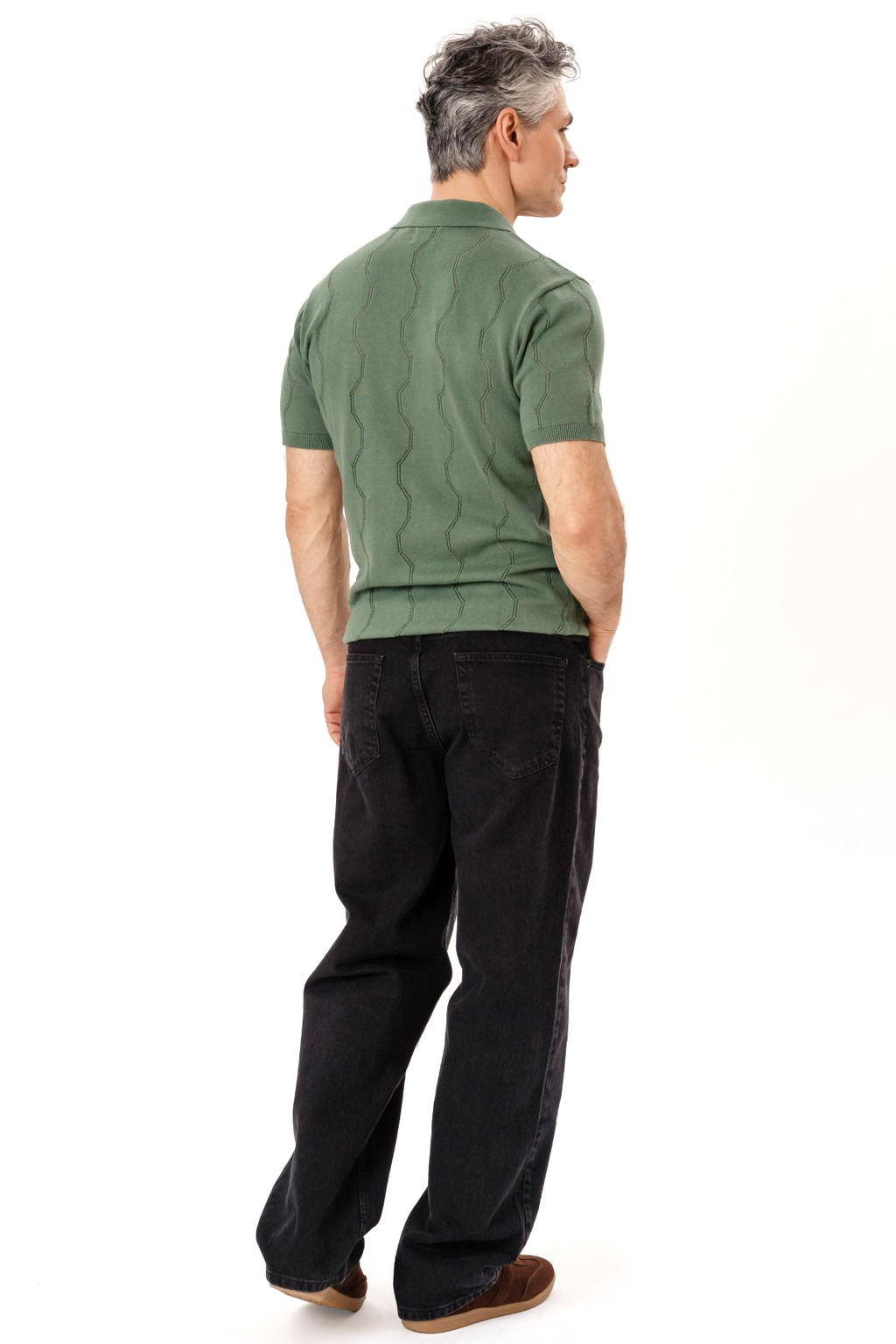 William Regular Jeans - Solid Svart