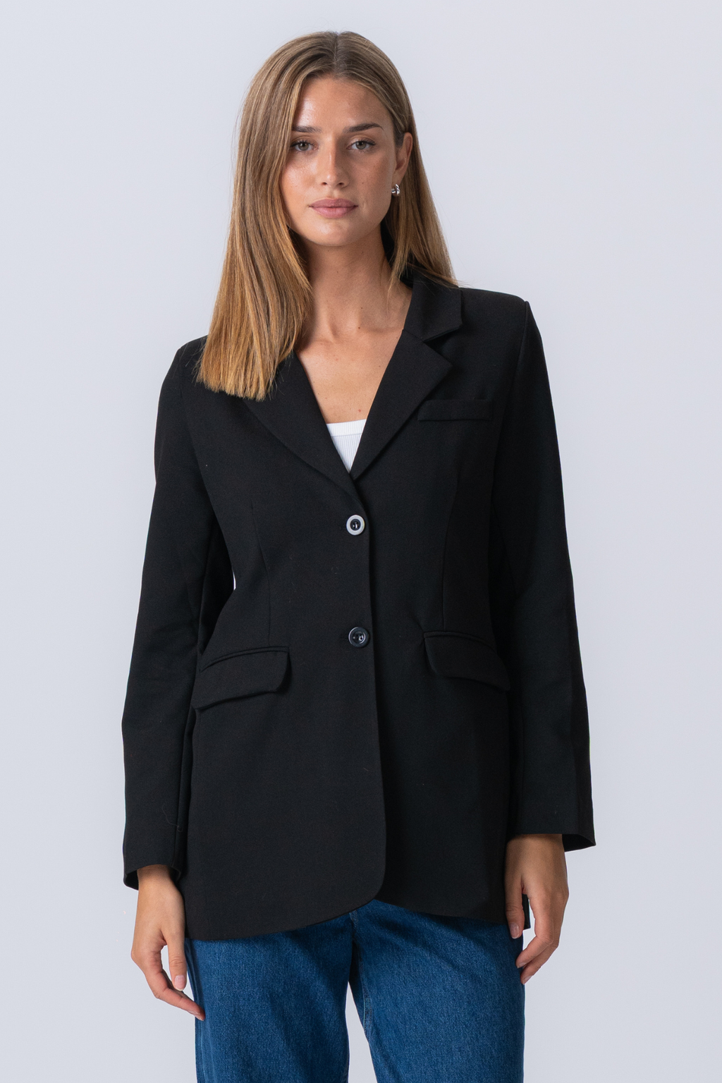 Claire Oversized Kavaj - Svart
