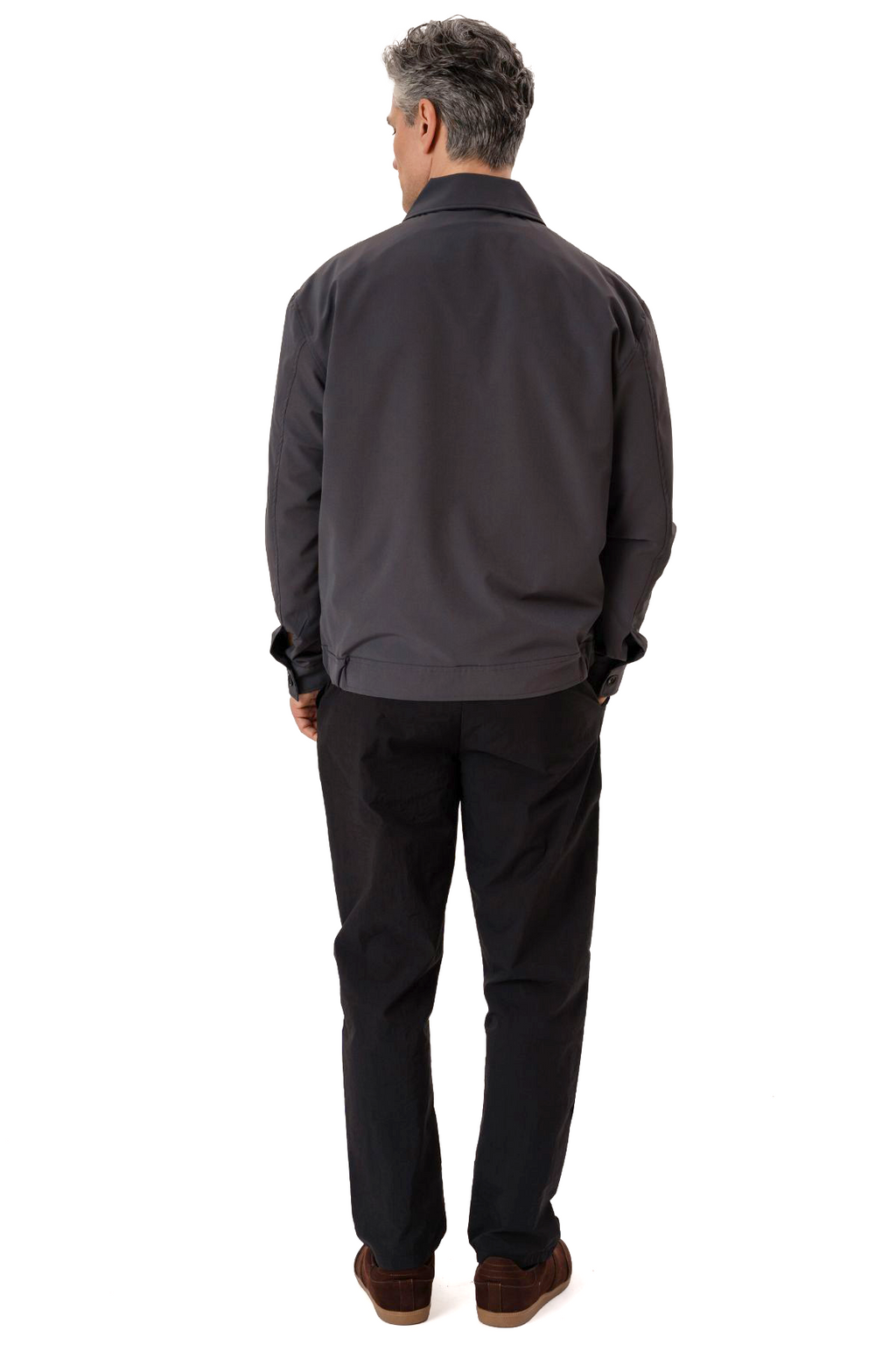 Milan Zipper Jacket - Indigoblå