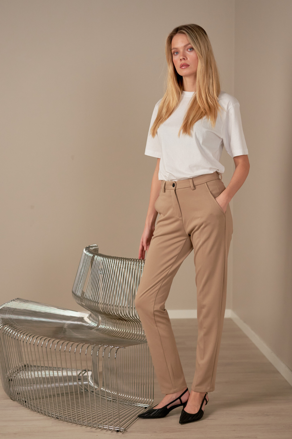 Original Performance Byxor - Beige