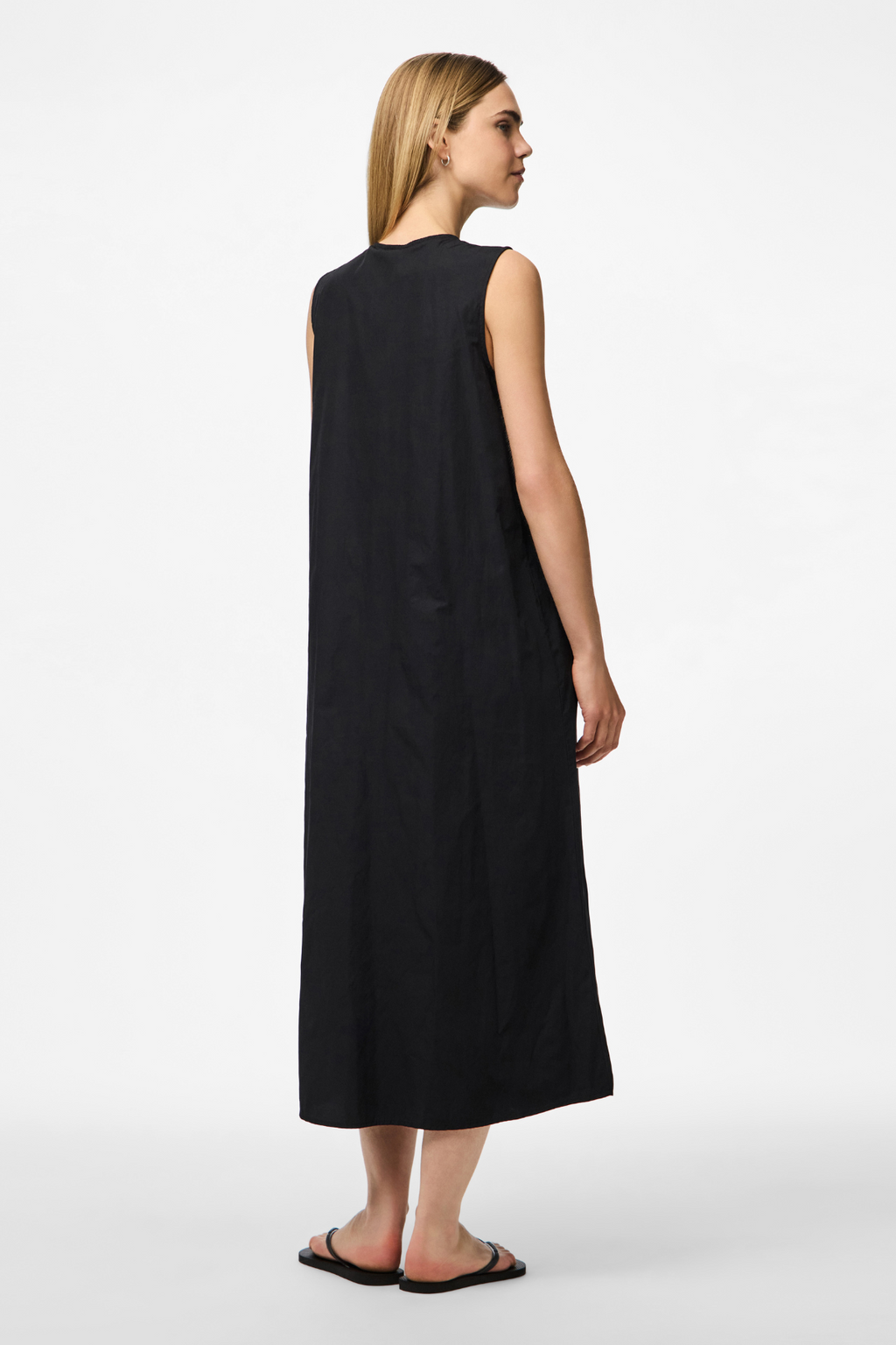 Jenna Tie Dress - Svart