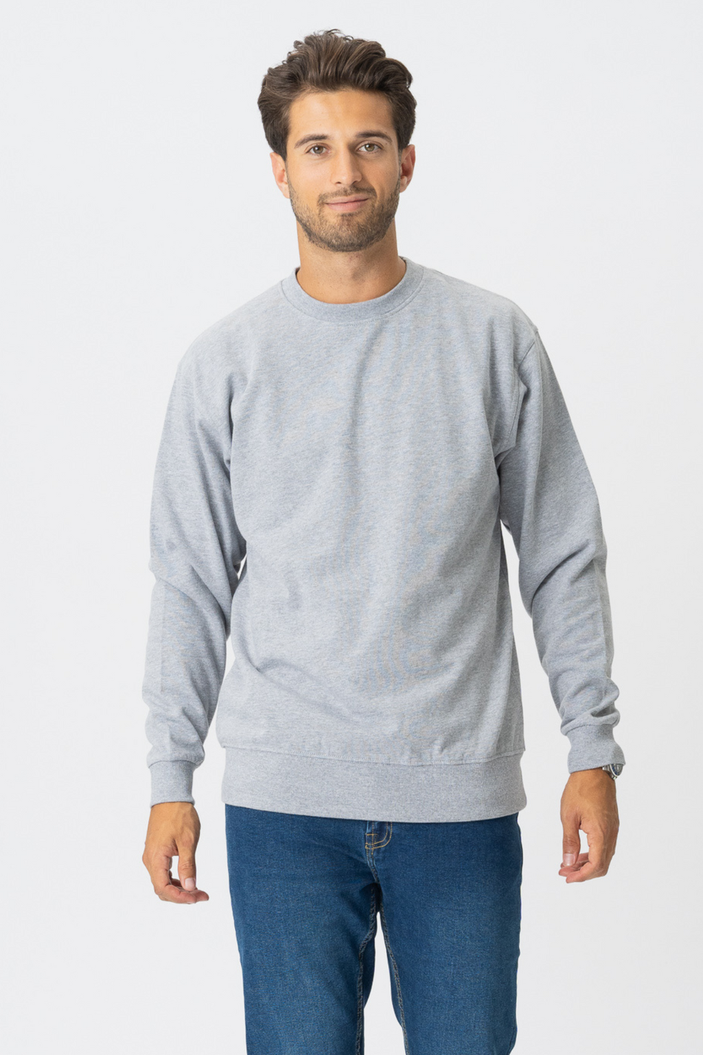 Basic Crewneck - Grå