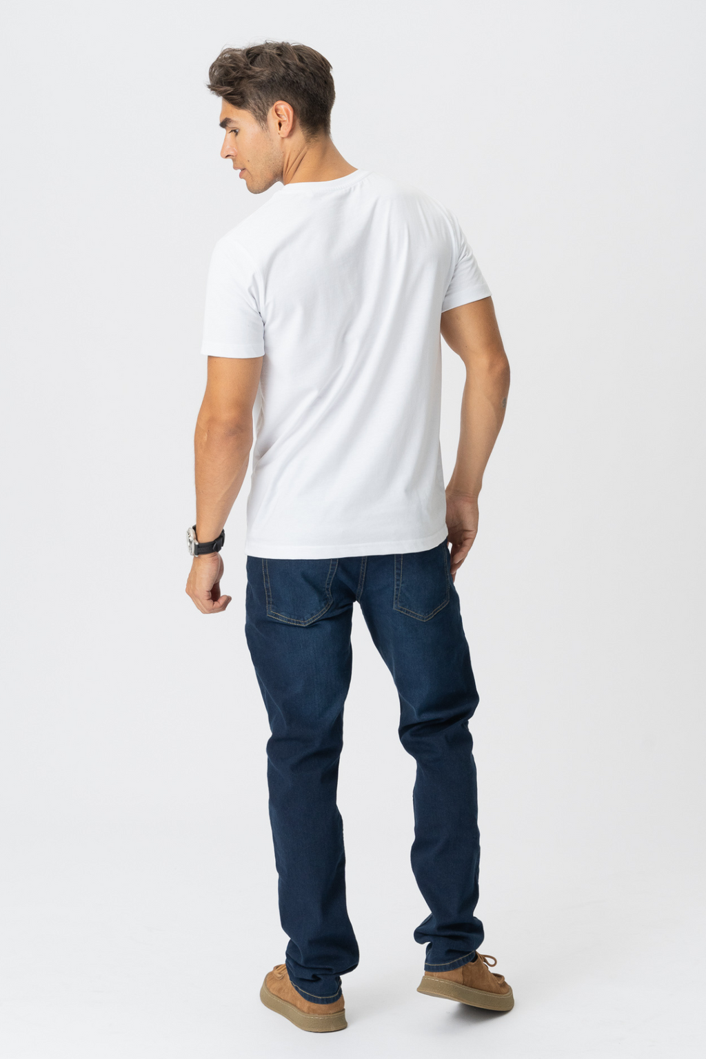 Performance Jeans (Regular) - Dark Blue Denim