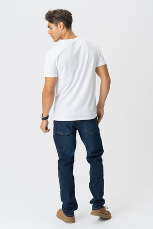 Performance Jeans (Regular) - Dark Blue Denim
