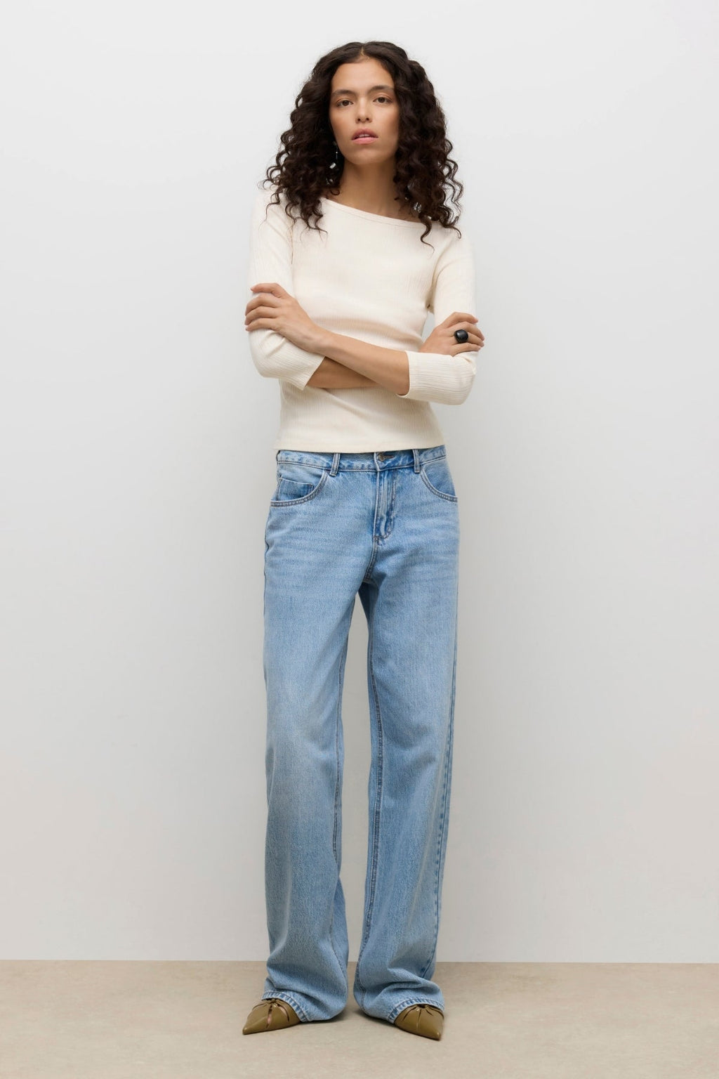 Verde Boatneck Top - Birch
