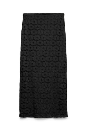 Janelle Ankle Skirt - Svart