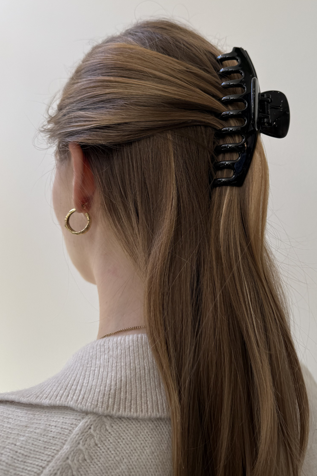 Olivia Hårklämma - Svart