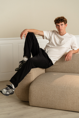 Baggy Jeans - Svart Denim