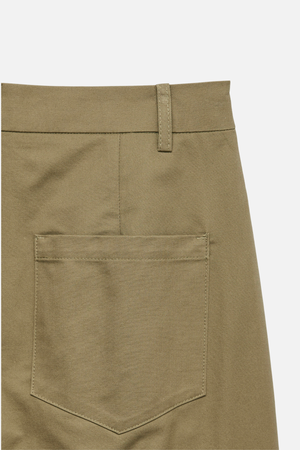 Kora Wide Fold Up Pants - Sjöjungfru