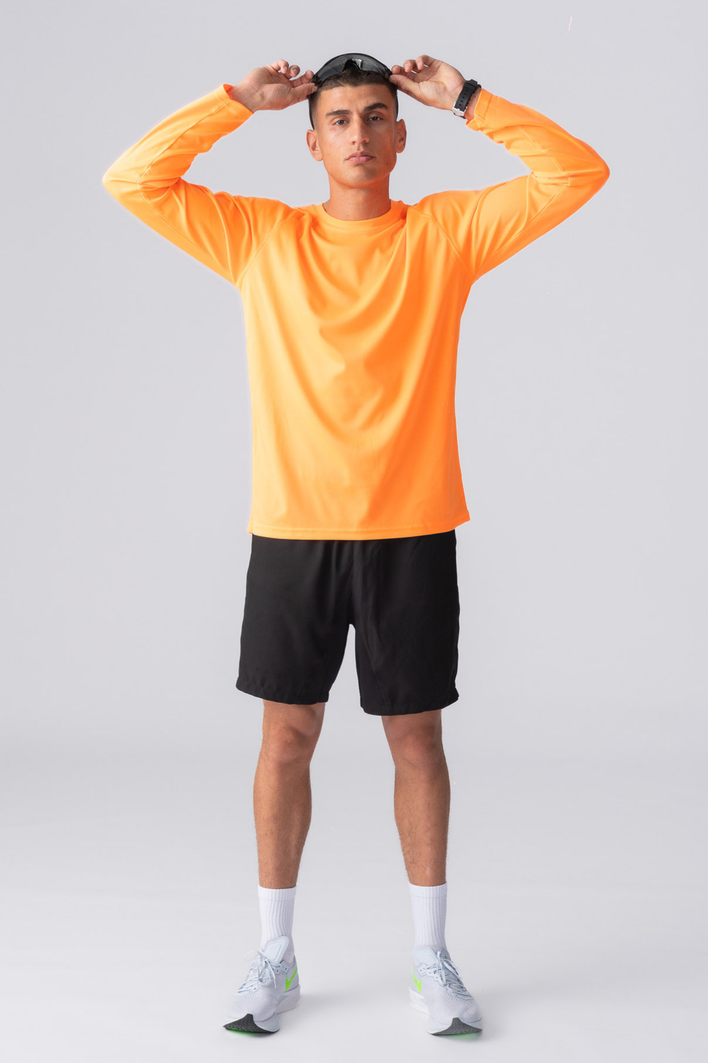 Långärmad  Gym Tee - Orange