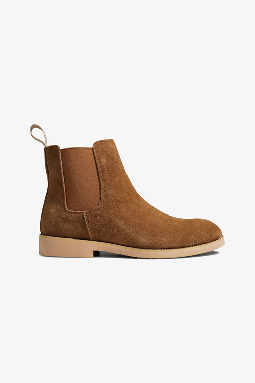 Chelsea Boots - Mörkbeige