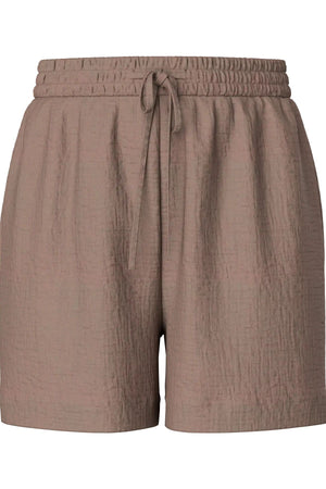 Astina Shorts med hög midja - Coffee Quartz
