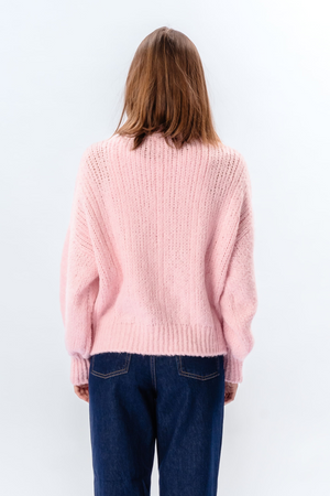 Emma Cable Knit - Candypink