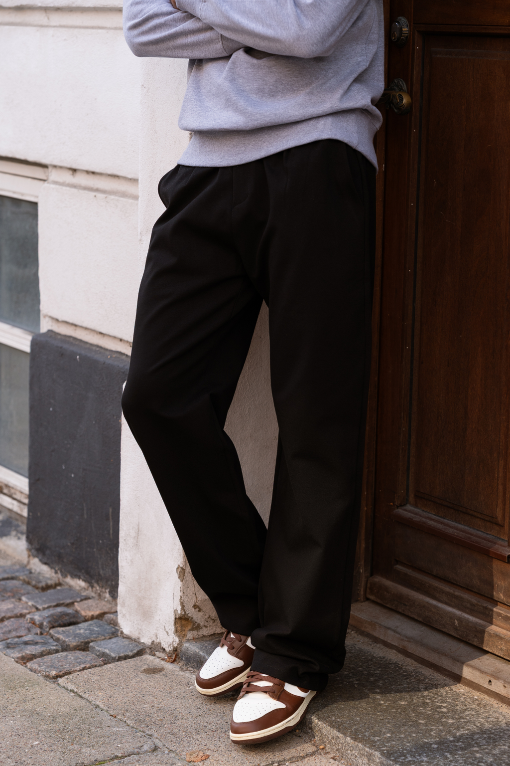 Performance pants Wide Fit - Svart