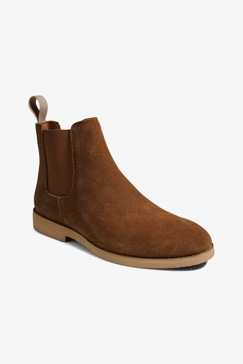 Chelsea Boots - Mörkbeige