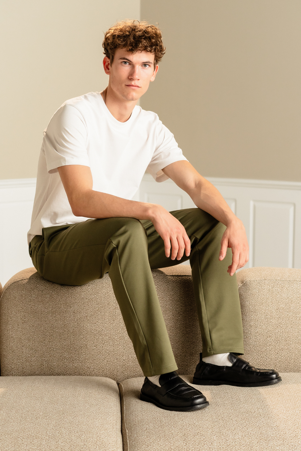 De Originala Performance Pants (Regular) - Oliv
