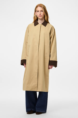 Jorma Long Light Jacket - Travertine Hot Fudge