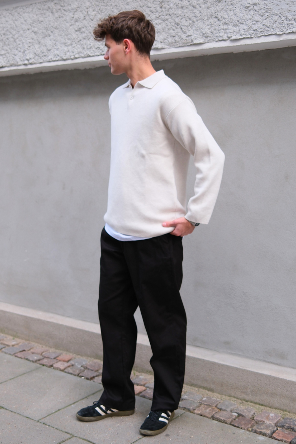 Chino Wide - Svart
